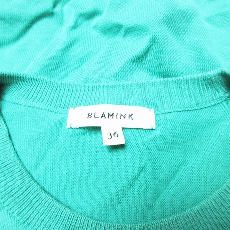 BLAMINK ブラミンク サマーニット 36サイズ ブラミンク BLAMINK サマー
