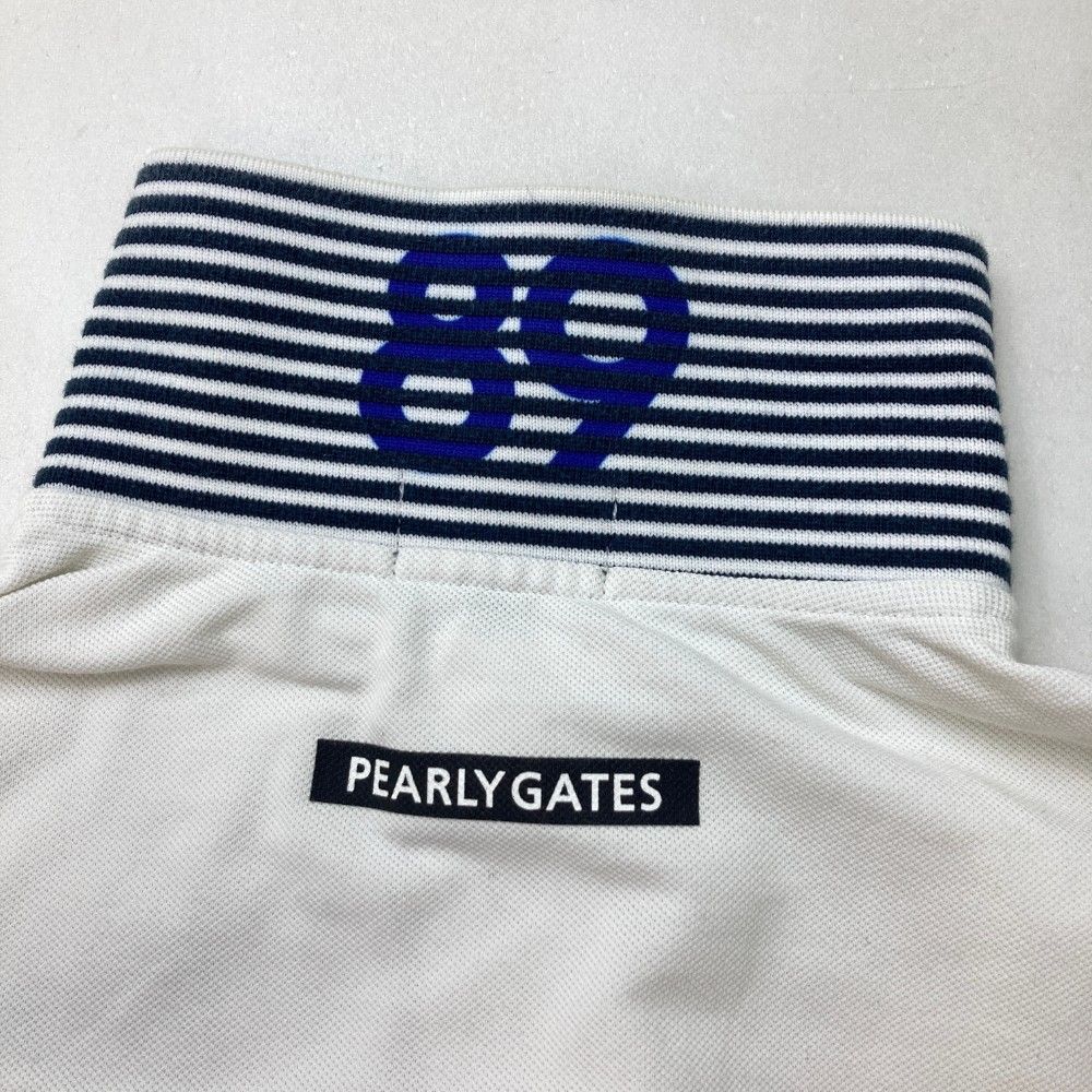 サイズ:4 PEARLY GATES パーリーゲイツ 半袖ポロシャツ ニコ サイズ:4 PEARLY GATES パーリーゲイツ 半袖ポロシャツ ニコ