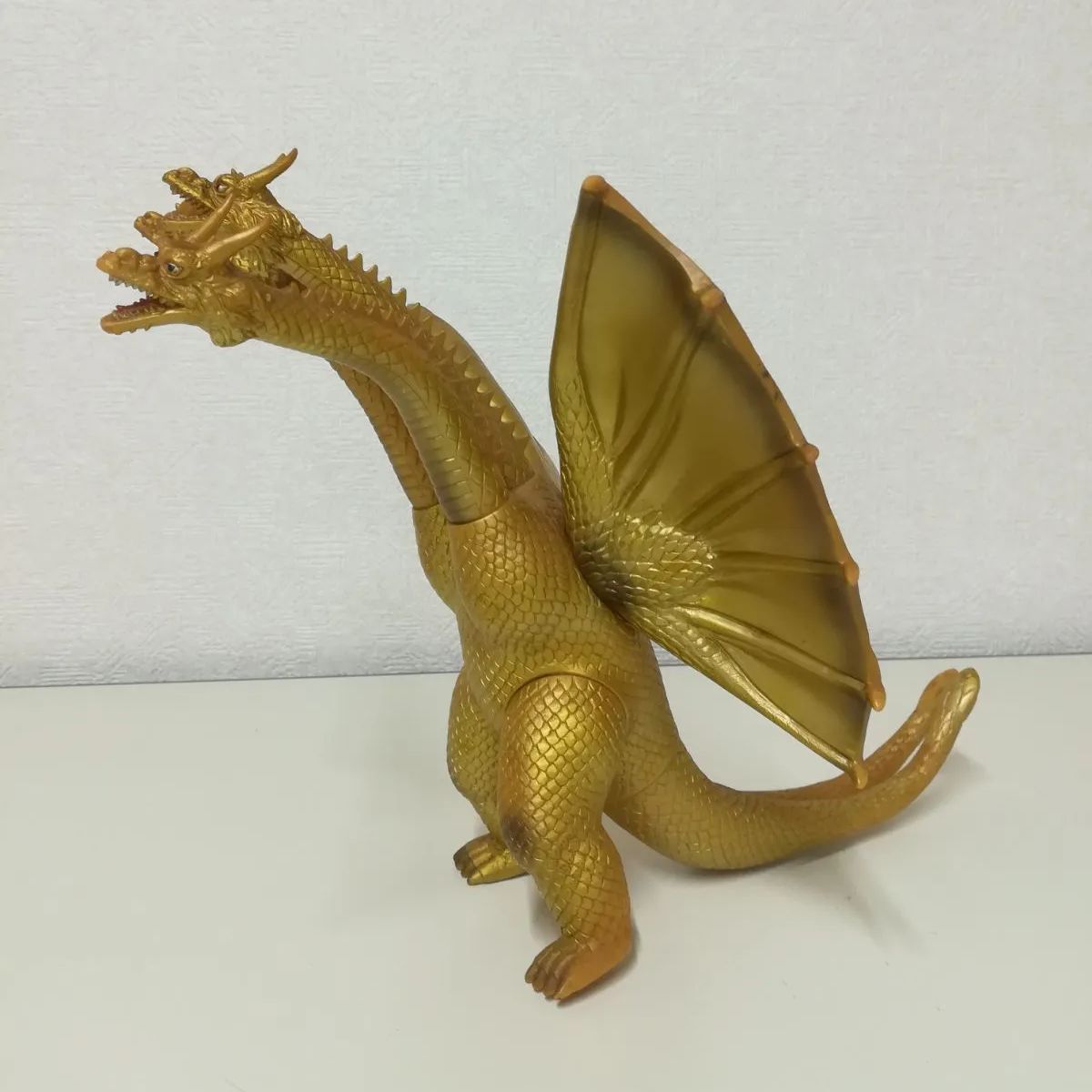 BANDAI キングギドラ ソフビ JAPAN1984 中古品 送料無料 2873