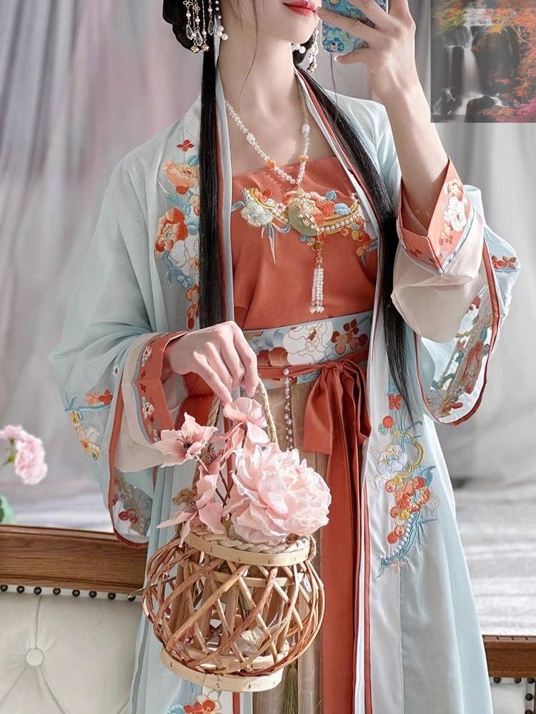 HF-289新品 漢服 コスプレ ワンピース 唐装 仙女服 中華風