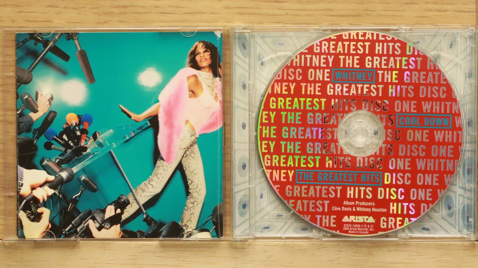 中古CD☆ホイットニー・ヒューストン/Whitney Houston□ Whitney the 