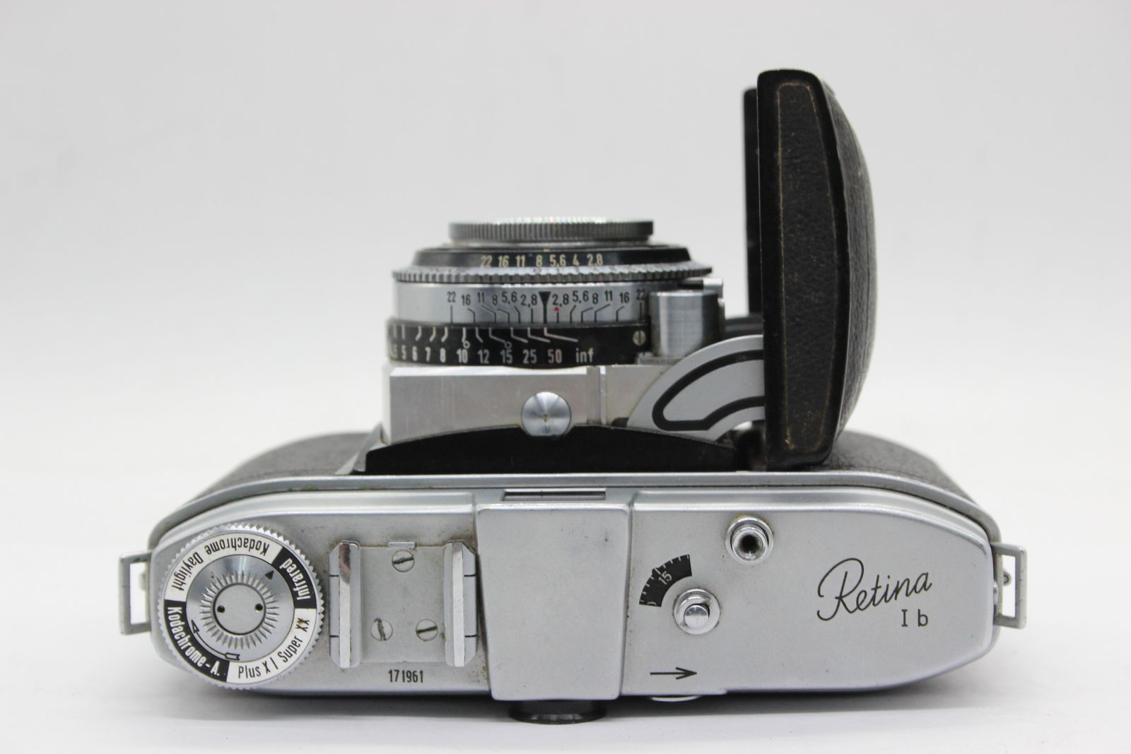 【返品保証】 Retina Ib Retina-Xenar 50mm F2.8 蛇腹カメラ  s6163
