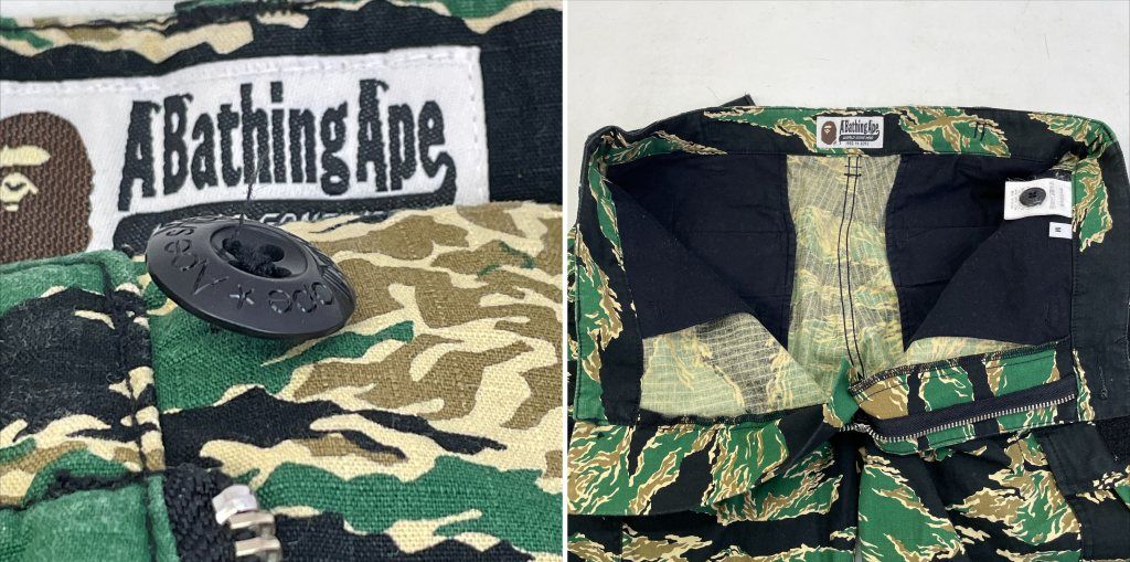 01w-4915 アベイシングエイプ A BATHING APE カーゴパンツ