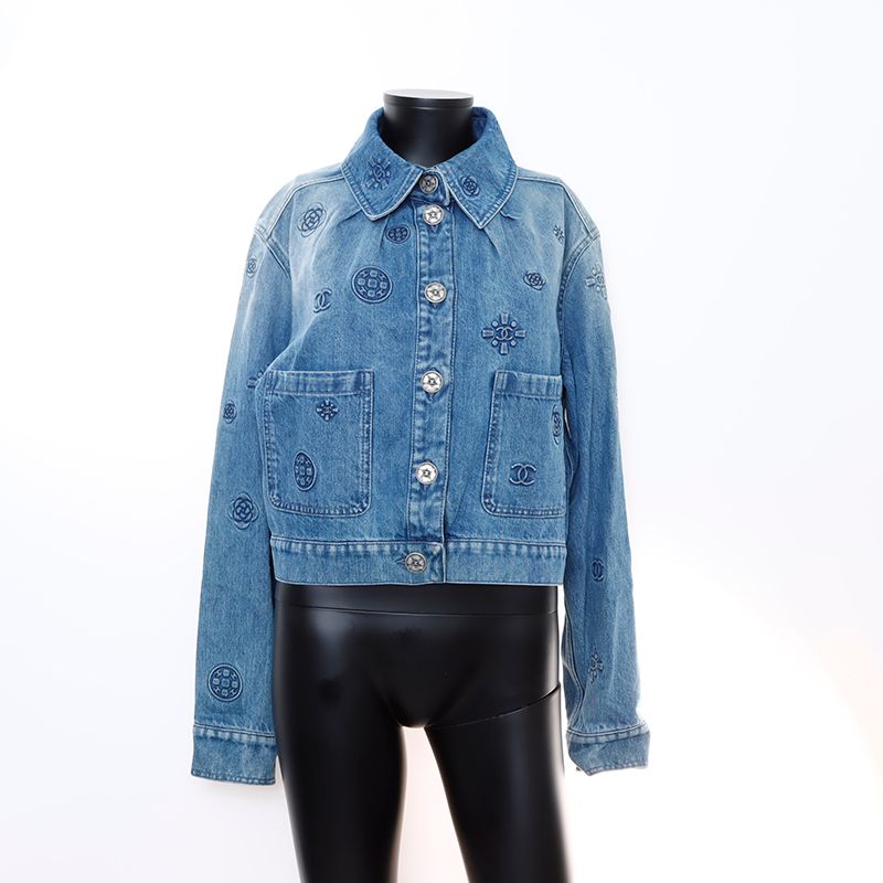 CHANEL シャネル セットアップ デニム ココマーク Size36 - メルカリ