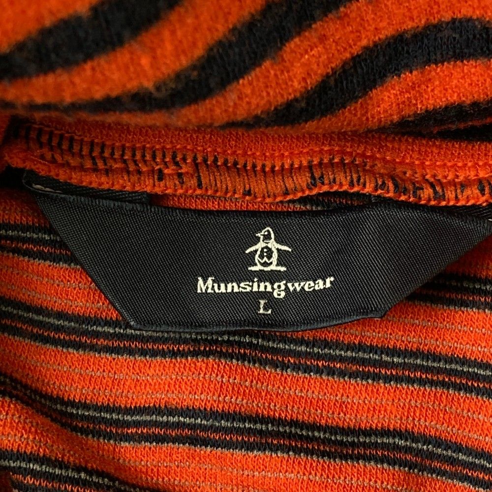 サイズ：L MUNSING WEAR マンシングウェア タートルネック 長袖T