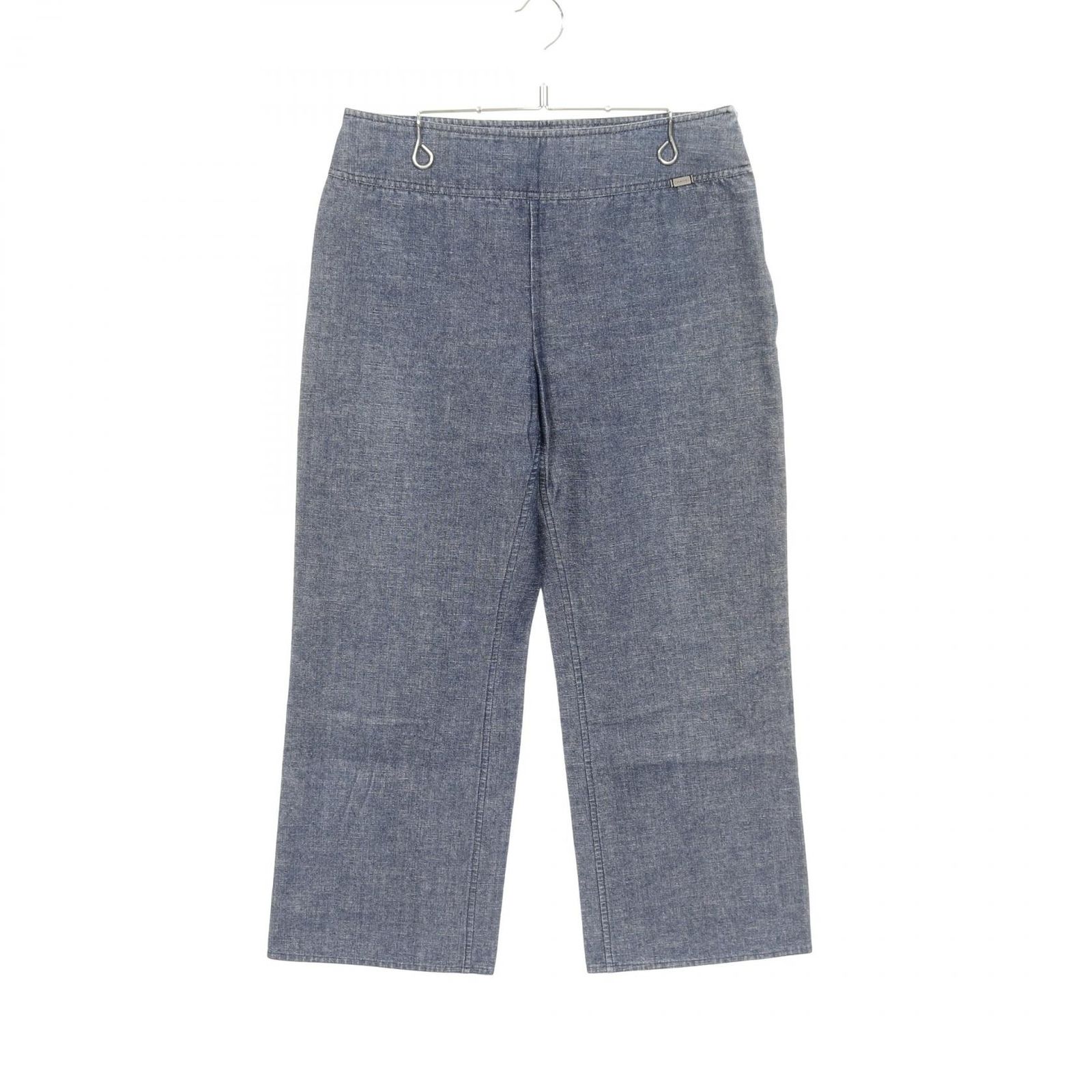 シャネル CHANEL パンツ IDENTIFICATION P14923V08331 インディゴ コットン パンツ レディース Used B