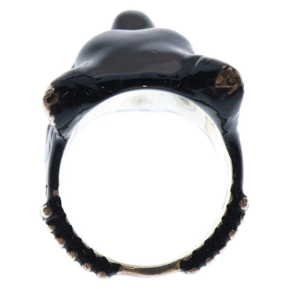 GUCCI (グッチ) ANGER FOREST ENAMEL WOLF HEAD RING アンガー