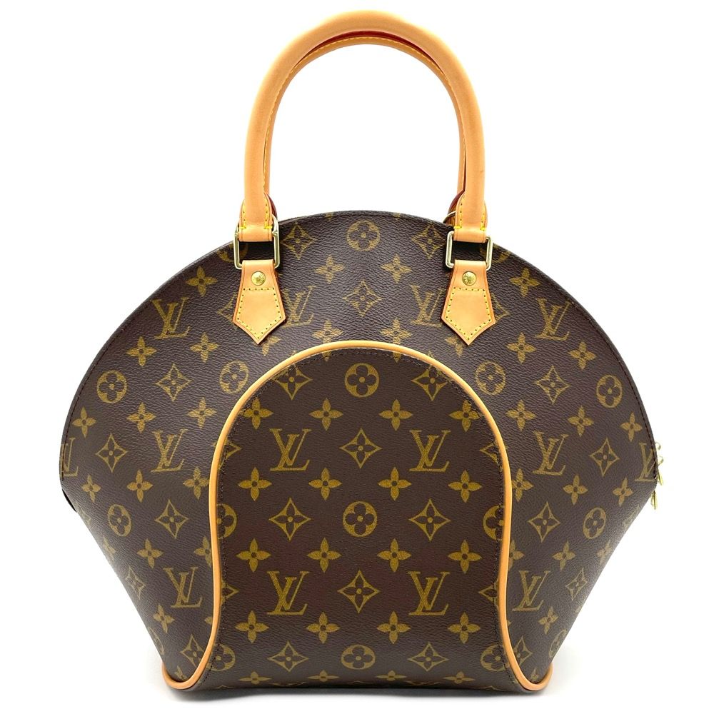 LOUIS VUITTON ルイヴィトン ハンドバッグ モノグラム エリプスMM EllipseMM ブラウン 茶 かばん 鞄 M51126    ゴールド金具 レディース 定番 美品【品】