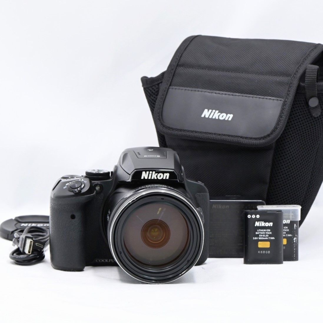 ニコン Nikon COOLPIX P900 ブラック コンパクトデジタルカメラ【中古  