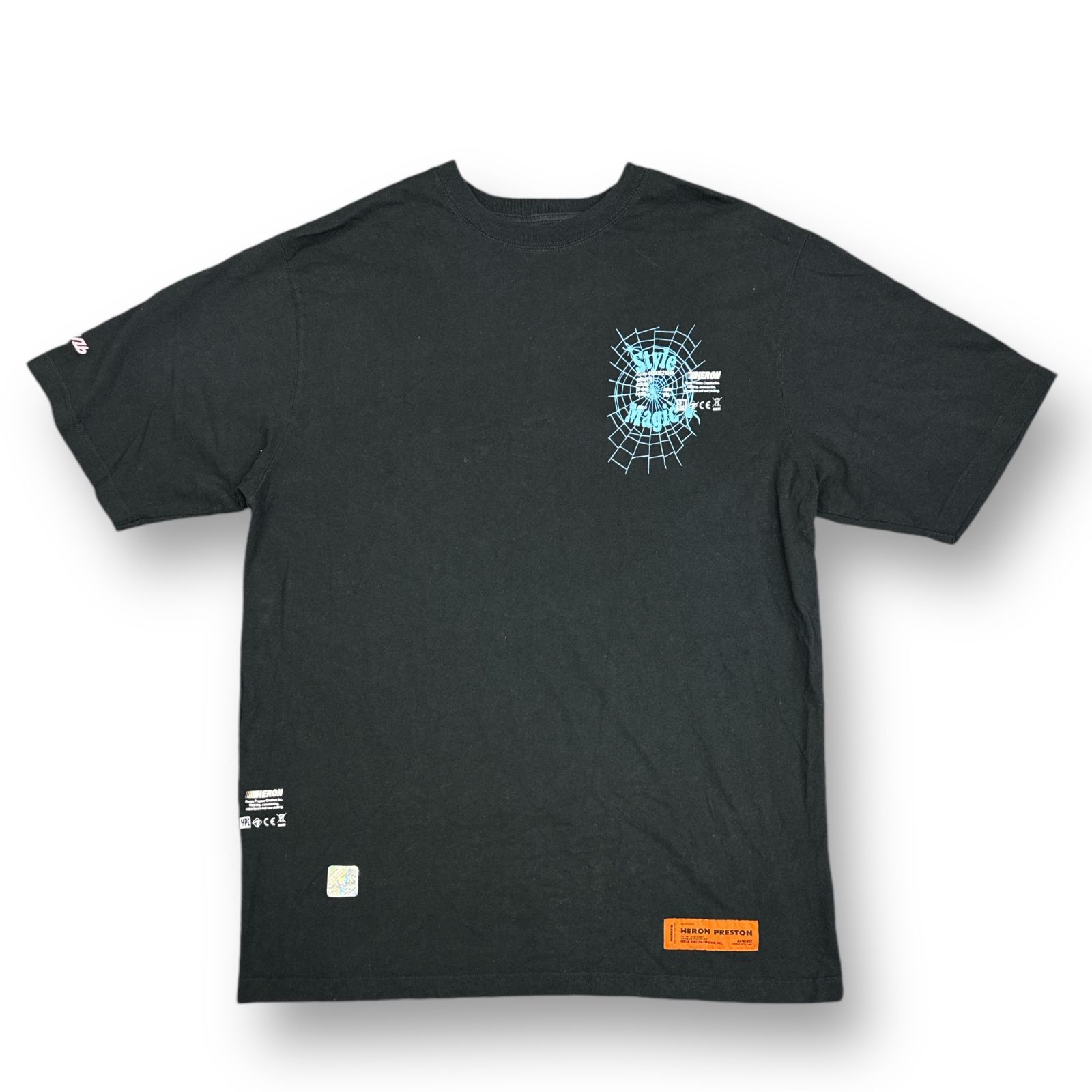 国内正規 HERON PRESTON Style Magic T-shirt プリント Tシャツ ヘロン 