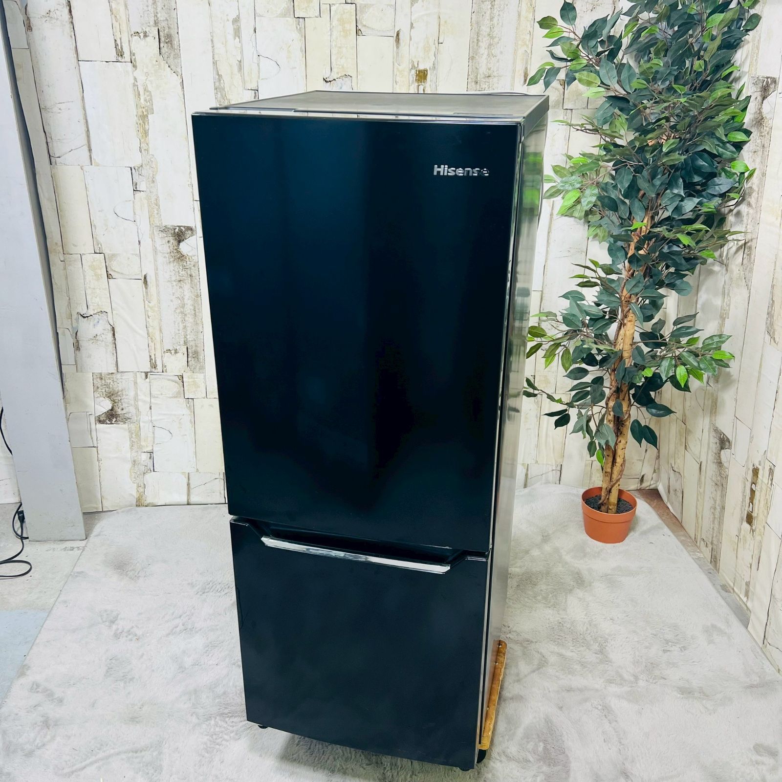 2019年製】 Hisense ハイセンス HR-D15CB 冷凍冷蔵庫 - メルカリ
