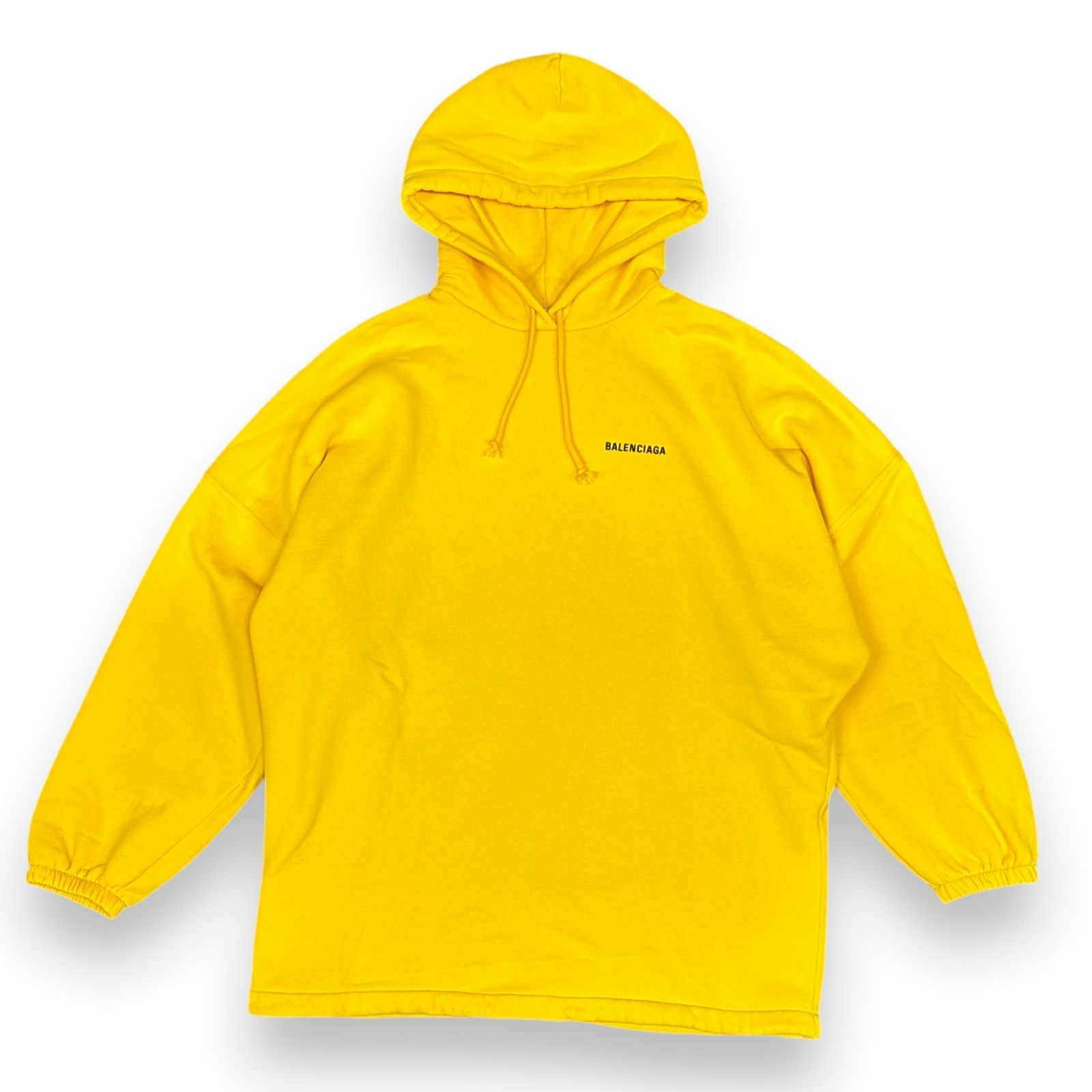 イエロー（黄色）系 M BALENCIAGA(バレンシアガ) パーカー・フーディ