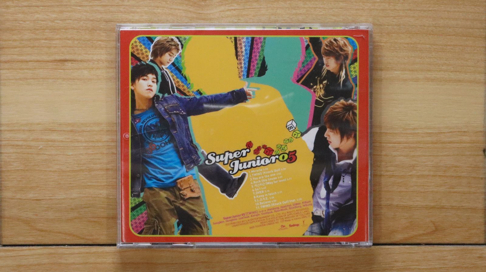 中古CD☆スーパージュニア/SUPER JUNIOR□ Super Junior 1集