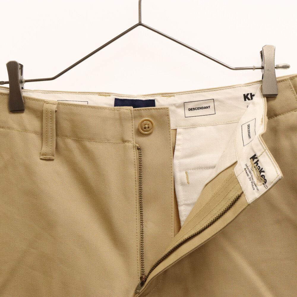 DESCENDANT/DC-6 TWILL TROUSERS (KhaKee) DESCENDANT/DC-6 ORGANIC