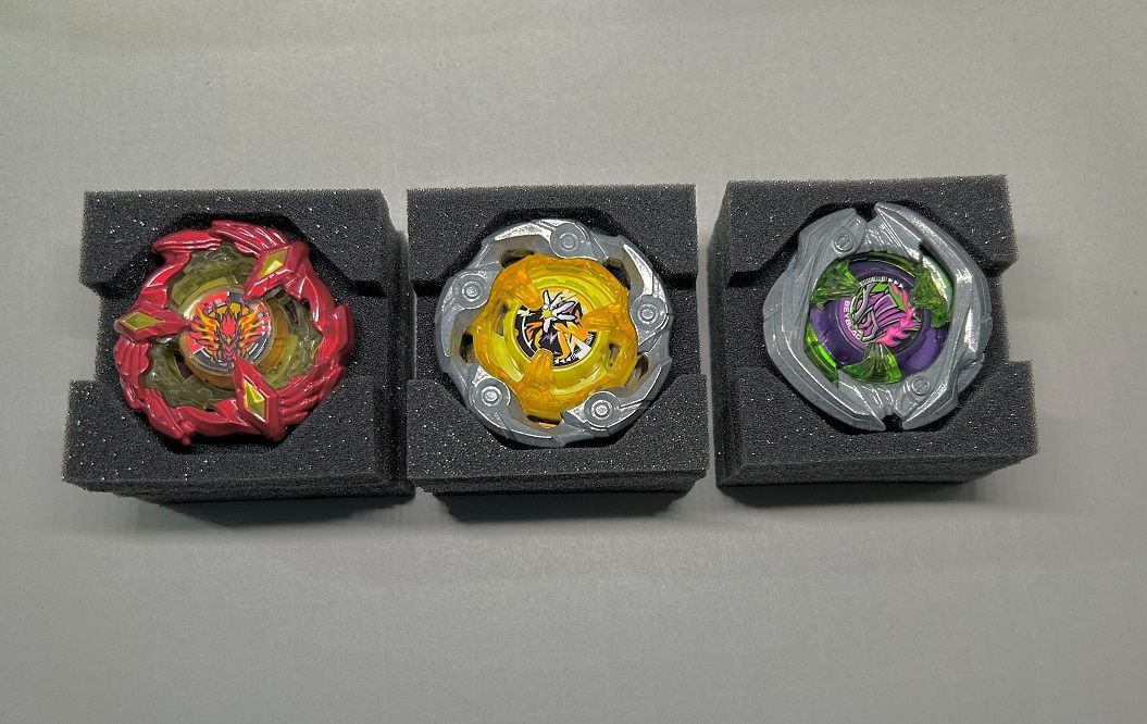 ウレタン/スポンジのみ商品 ベイブレードX 3ON3デッキケース 用