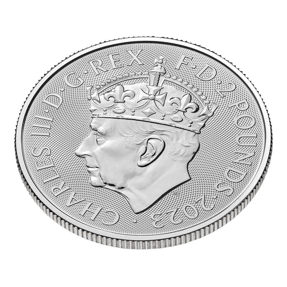 イギリス　ブリタニア　2ポンド銀貨  １オンス   2023年 英国 2023年 ブリタニア 2ポンド銀貨 1オンス プルーフ