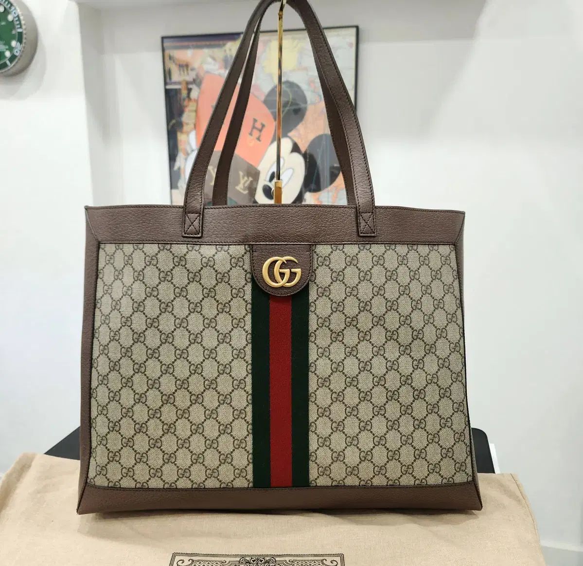 GUCCI(グッチ) GG Supreme オフィディア ショッパーバッグ
