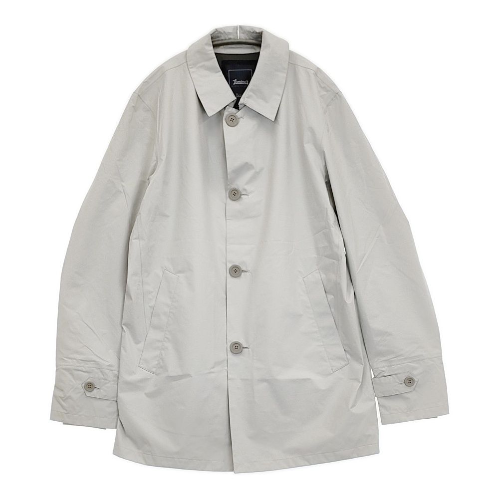 Herno LAMINAR GORE-TEX レインコート IM039UL-11101-1250 サイズ50 ステン コート ライトグレー メンズ ヘルノ 5-1014M♪