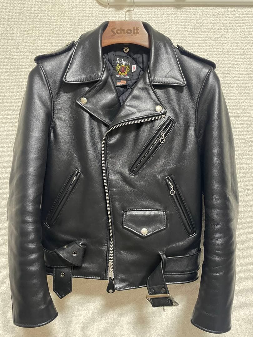 ジャケット・アウター schott 613US 36 Schott N.Y.C 613UST 【日本代理店別注】 schott ライダース