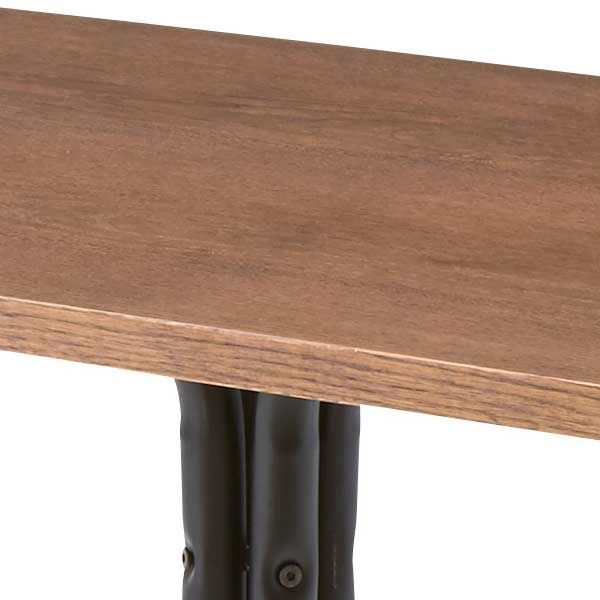 ダリオカフェテーブル 長方形 W100×D60×H67cm No.224 ブラウン