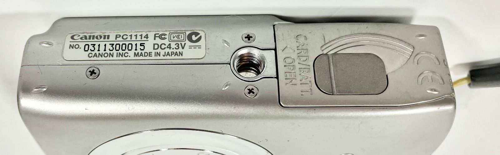 美品】 Canon IXY Digital600 PC1114 キャノン IXY DIGITAL 600 PC1114