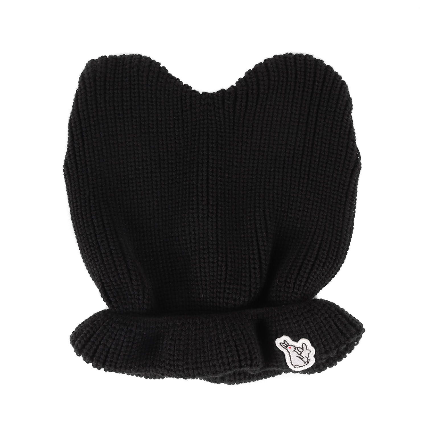 FR2 Bunny Ears Beanie ニット帽　ブラック 美品 FR2 ビーニー バニー イヤー ニット ビーニー(Bunny Ears