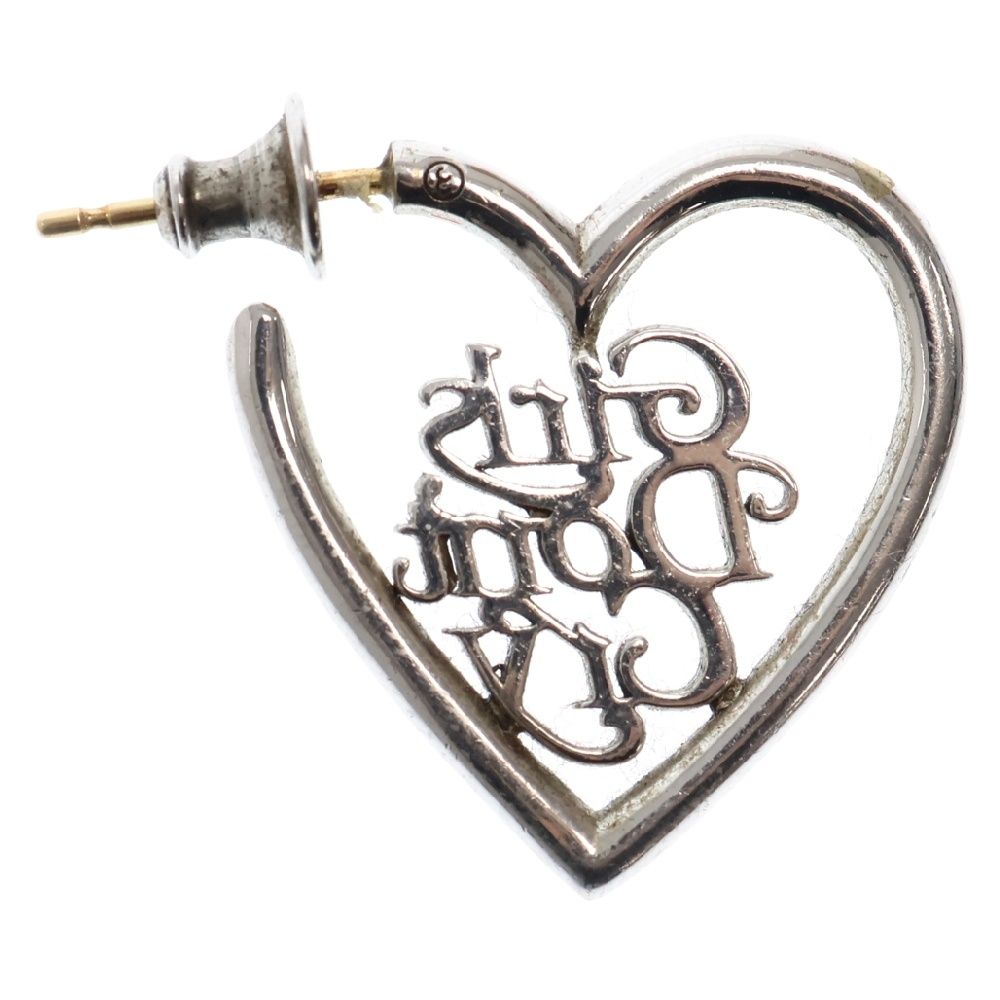 未使用級 Girls don‘t cry CAREERING ハートロゴ ピアス 楽天市場】【中古】CAREERING×GIRLS DON'T CRYロゴハートピアス
