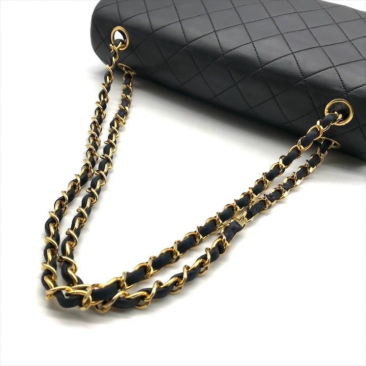 良品 CHANEL シャネル ココマーク マトラッセ チェーン ショルダー