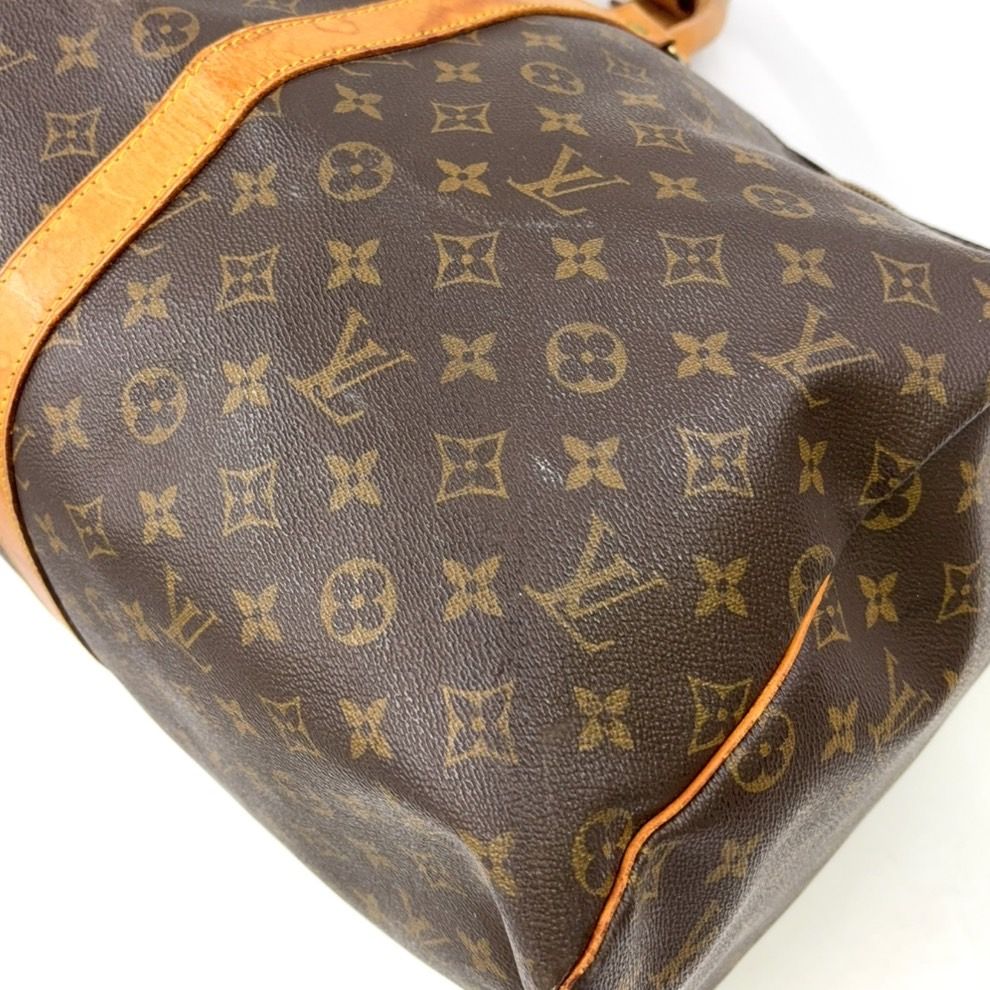 ルイヴィトン ボストンバッグ モノグラム キーポル55 M41424 ブラウン 楽天市場】ルイ・ヴィトン キーポル55 モノグラム ボストン バッグ
