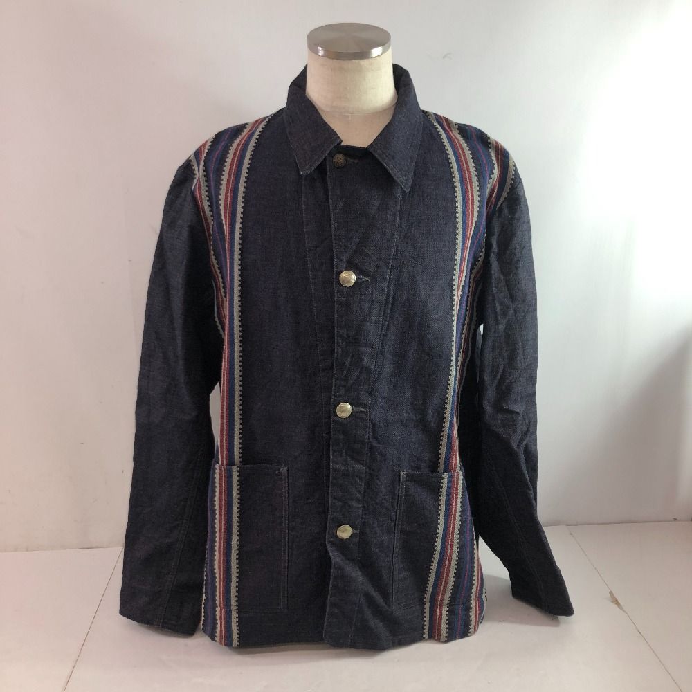 Sugar Cane ネイティブジャケット　42 中古】04w0694☆ シュガーケーン SUGAR CANE メンズ デニムジャケット