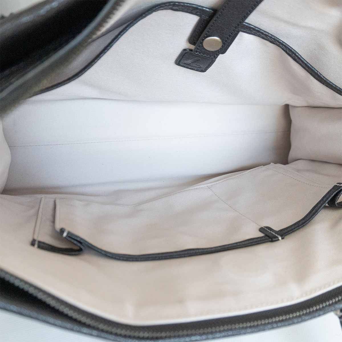 美品】 土屋鞄 【アルマス バッファロースクエアブリーフ】【ブラック