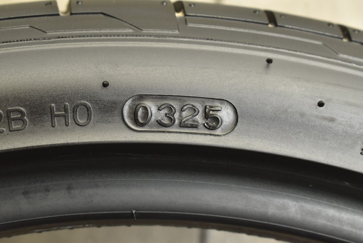 ハンコック　235/35R19　2本セット　バリ溝 使用わずか バリ溝 2025年製ハンコック Ventus S1 evo3 235&frasl;35R19 4