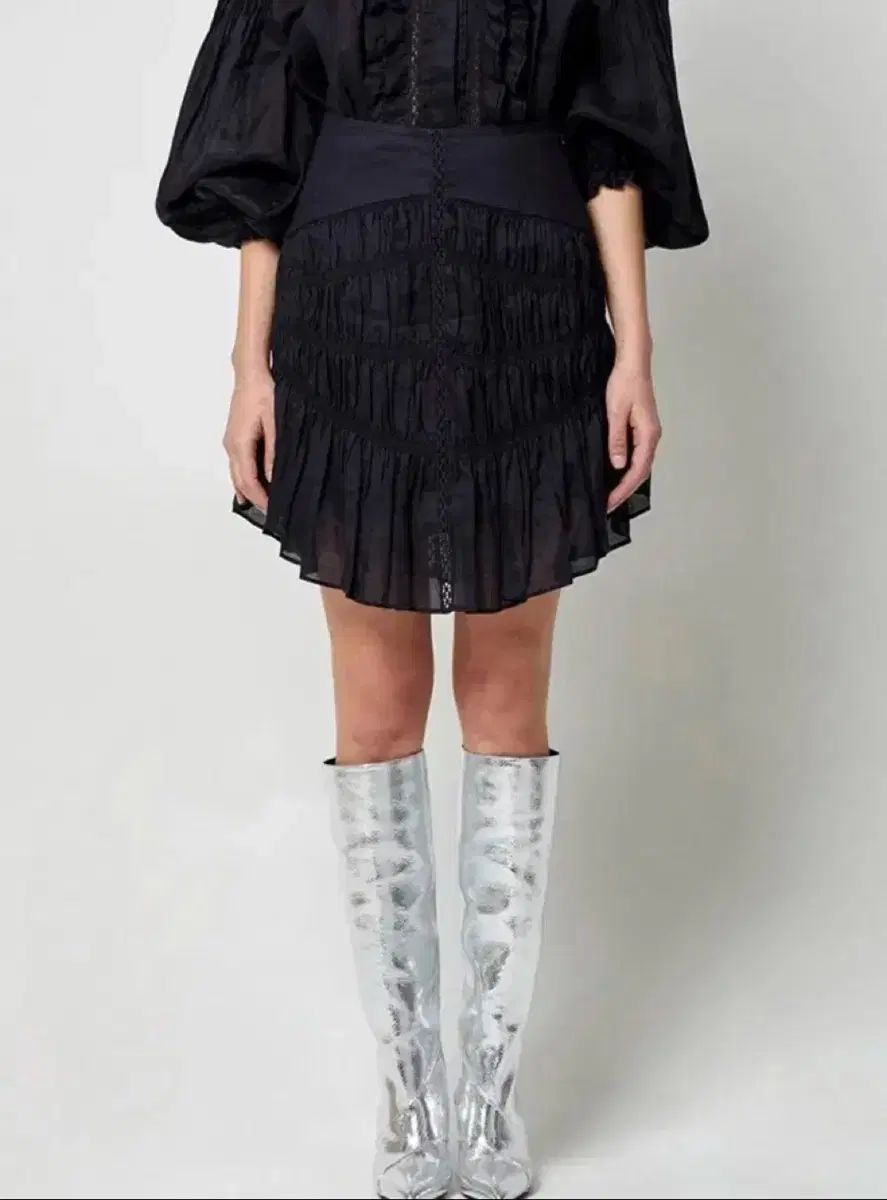 新タックスリムーバー製品| Isabel Marant イサベル マラン リネン スカート 36 55 108