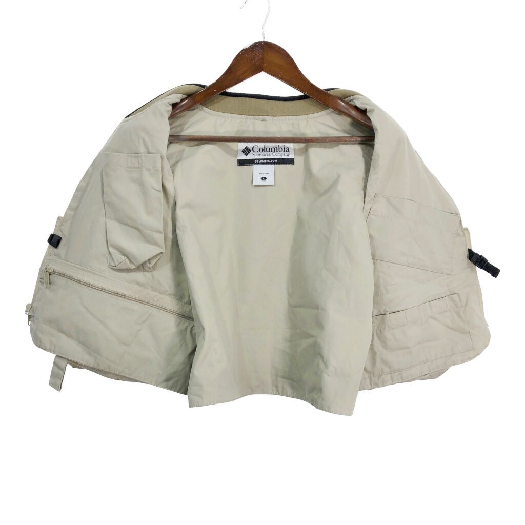 Columbia コロンビア フィッシングベスト アウトドア ベージュ (メンズ