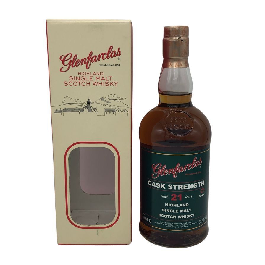 グレンファークラス 21年 カスクストレングス バッチ1 700ml L2