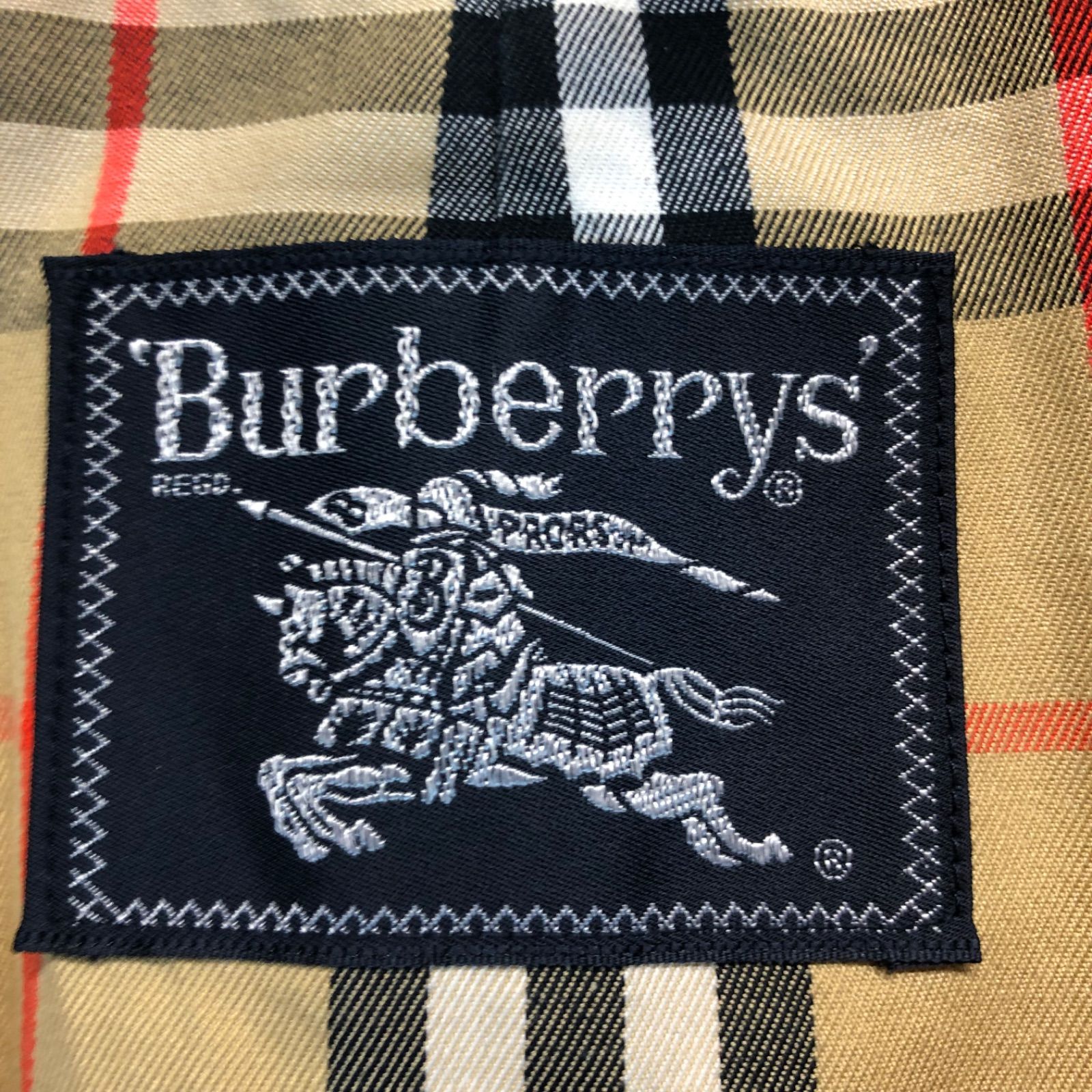 バーバリーズ BURBERRY トレンチコート 70s ノバチェック 01601-p