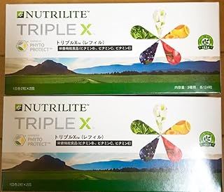 アムウェイ ニュートリライト トリプルＸ レフィル 詰め替え用 サプリ２個セット