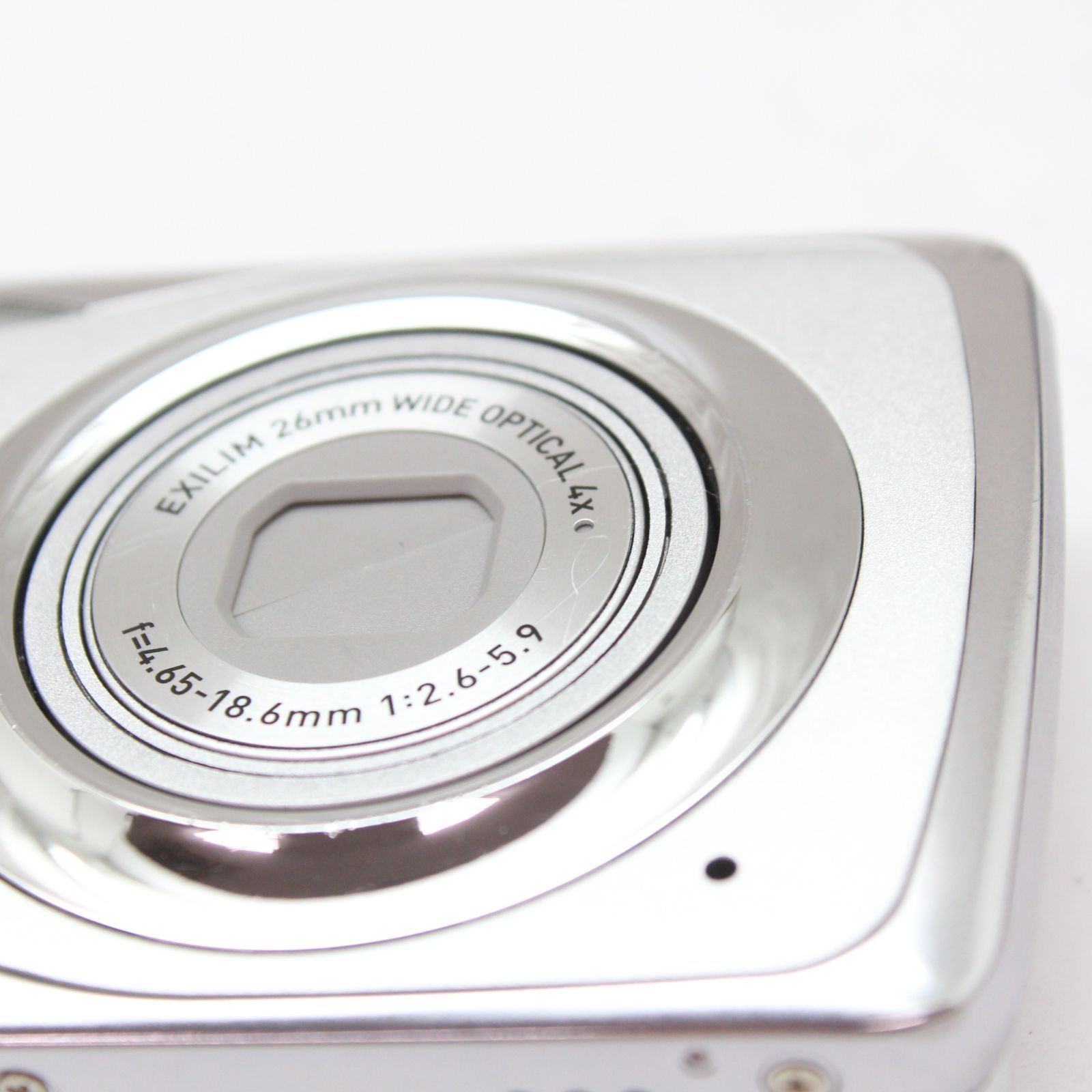 CASIO EXILIM EX-Z550 シルバー カシオ、エントリーモデル光学4倍「EX