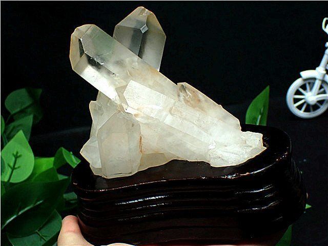 ◇超強いパワーヒマラヤ産天然水晶クラスターB84B6/128B01C