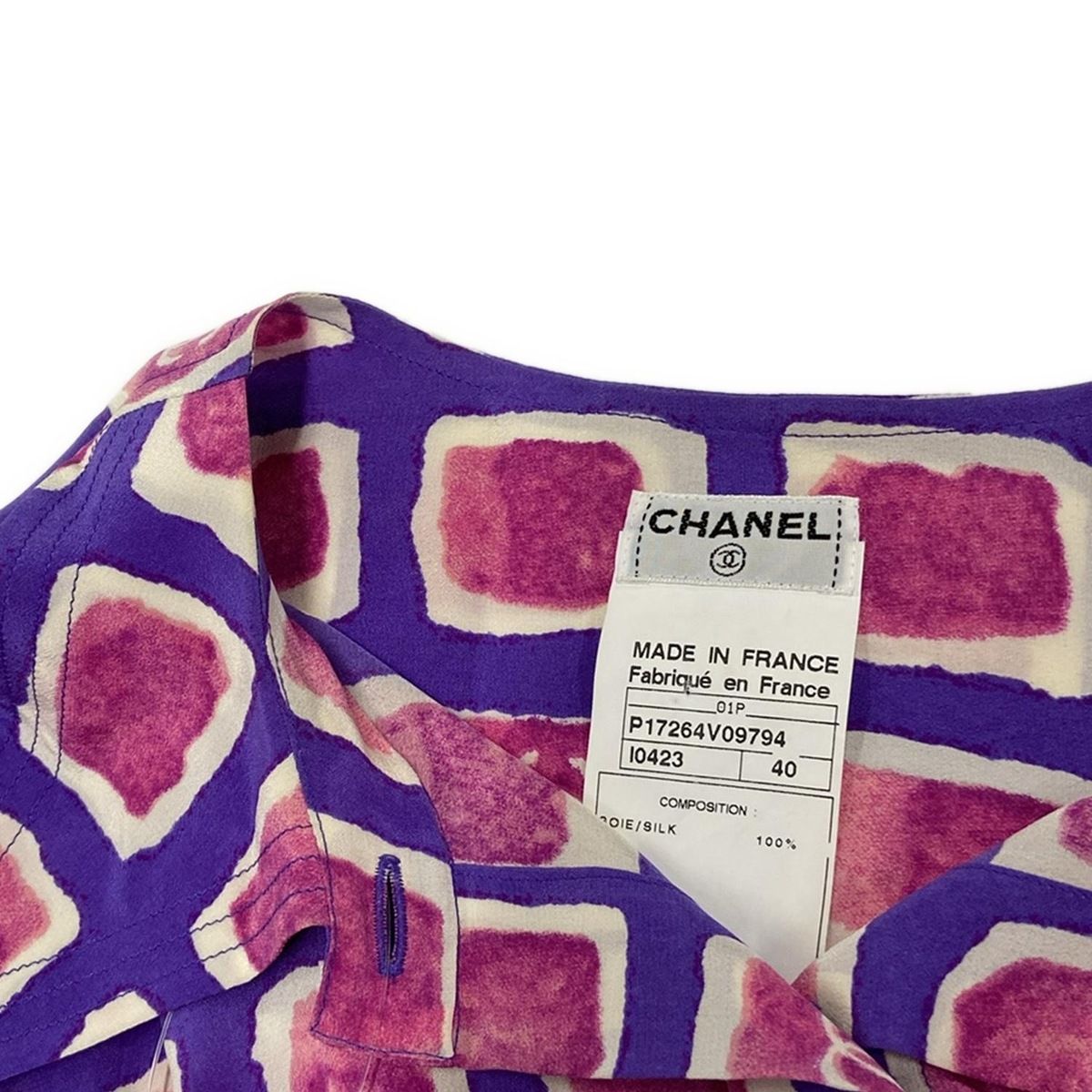 CHANEL(シャネル) 長袖シャツブラウス サイズ40 M レディース美