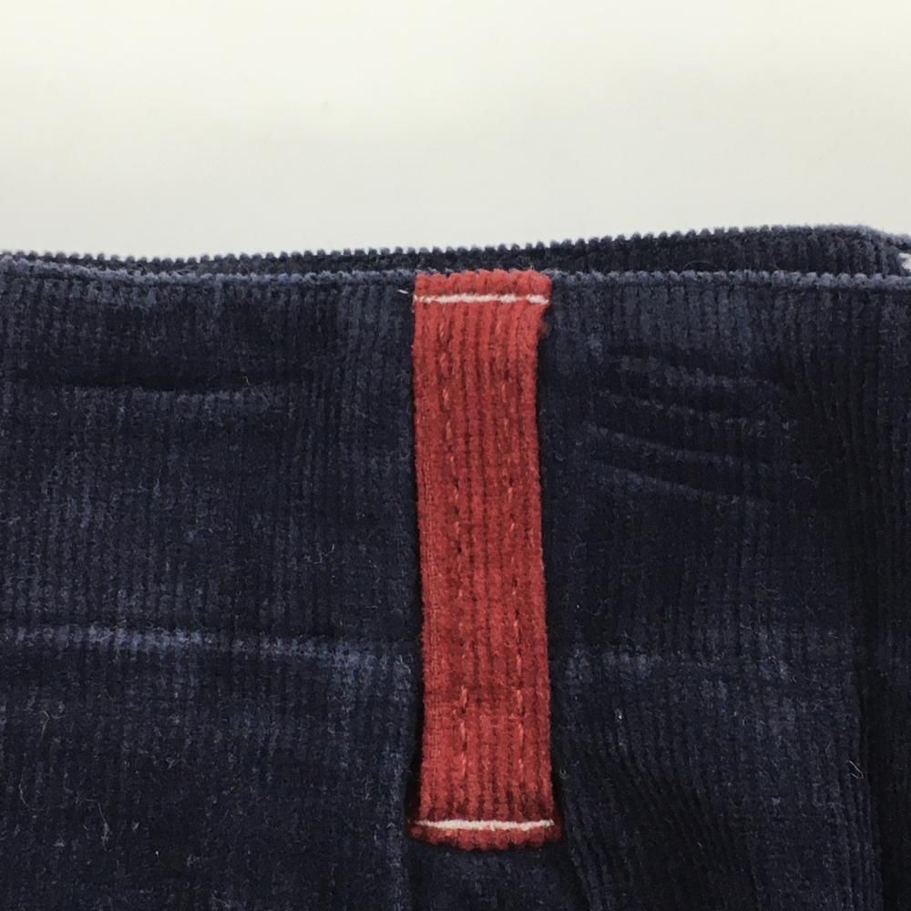 ラッセルノ コーデュロイパンツ レッド×ネイビー ルチャマスク 一部
