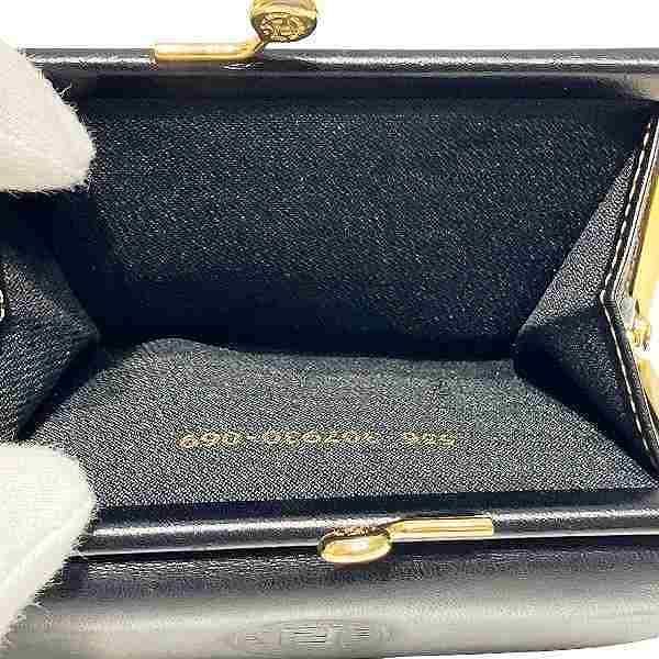 ペカン柄 2つ折り財布