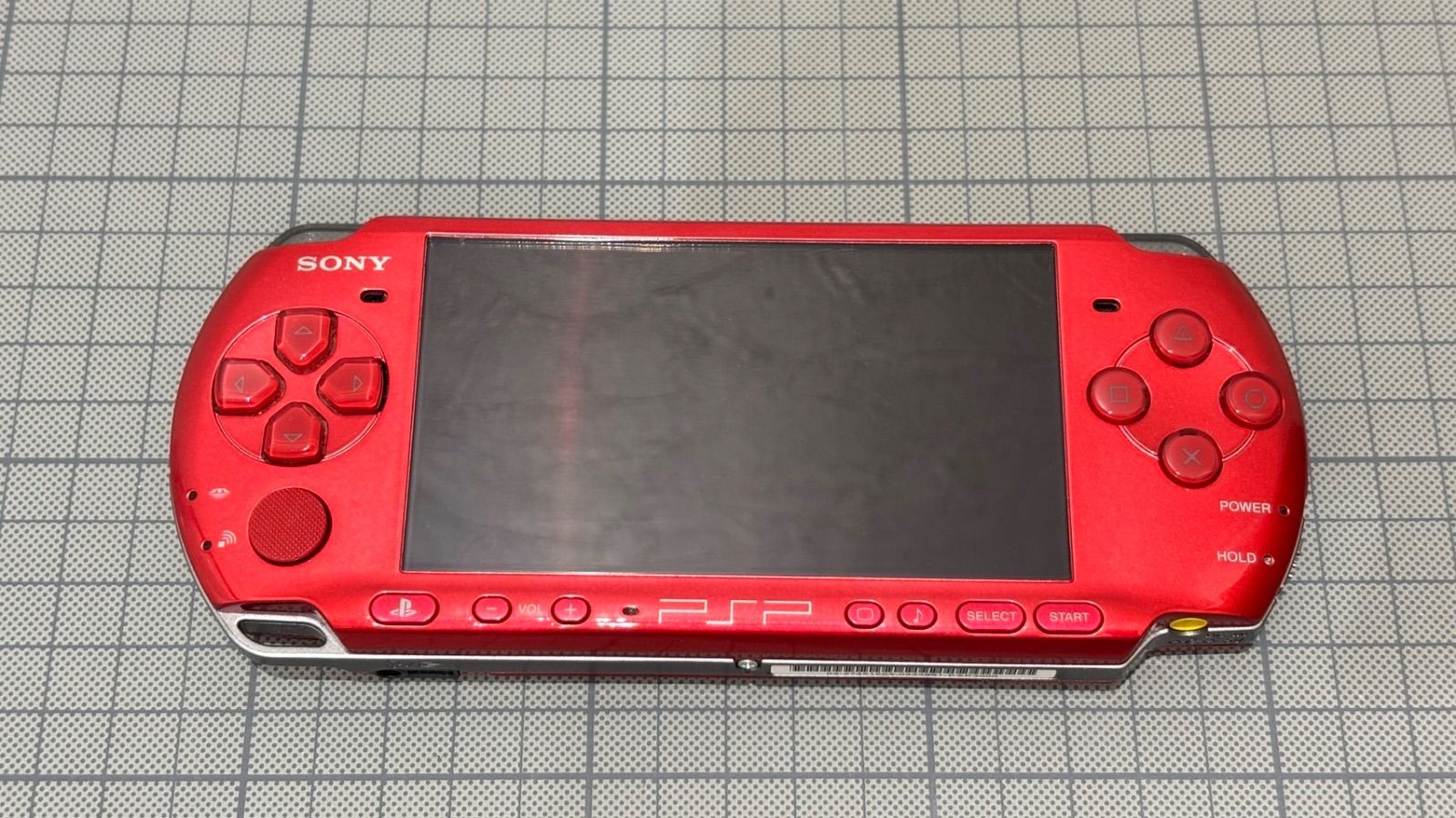 KA611 SONY PSP 3000 レッド ジャンク - メルカリ