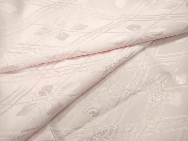 平和屋着物●長襦袢 袷 絞り 菱地紋 正絹 CAAY5116ut