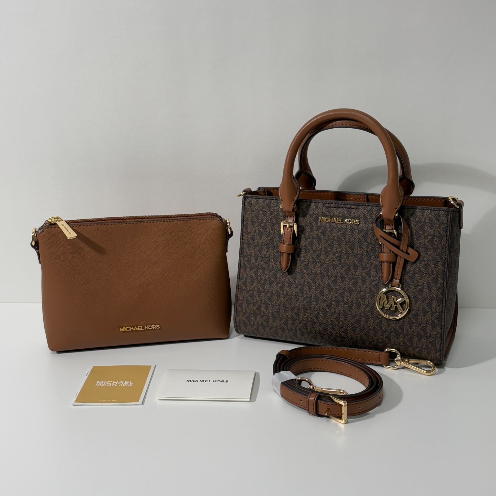 新品 未使用】MICHAEL KORS サッチェル ショルダーバッグ ハンドバッグ 