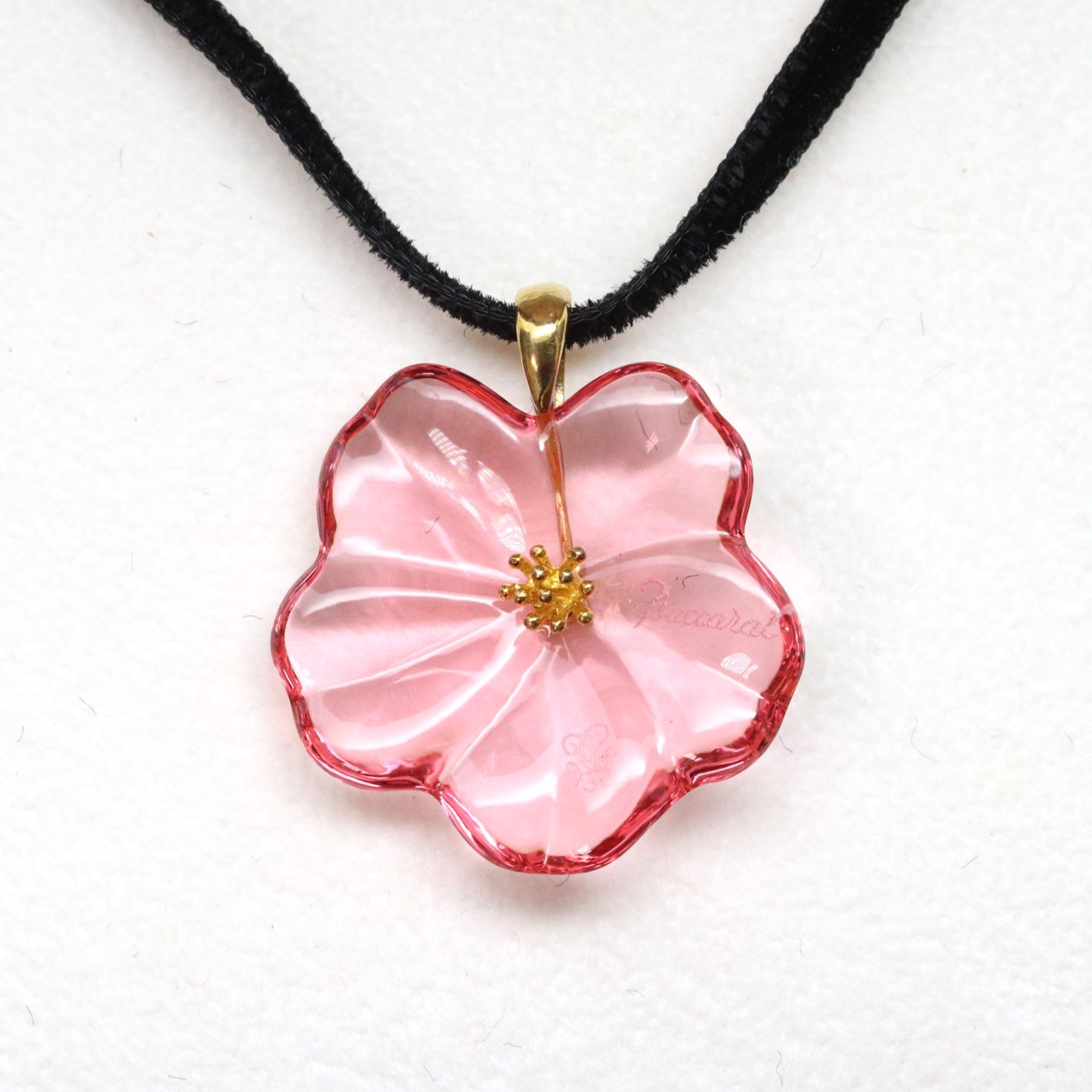 Crystal Necklace Flower Necklace Baccarat Eclipse Pendant Baccarat