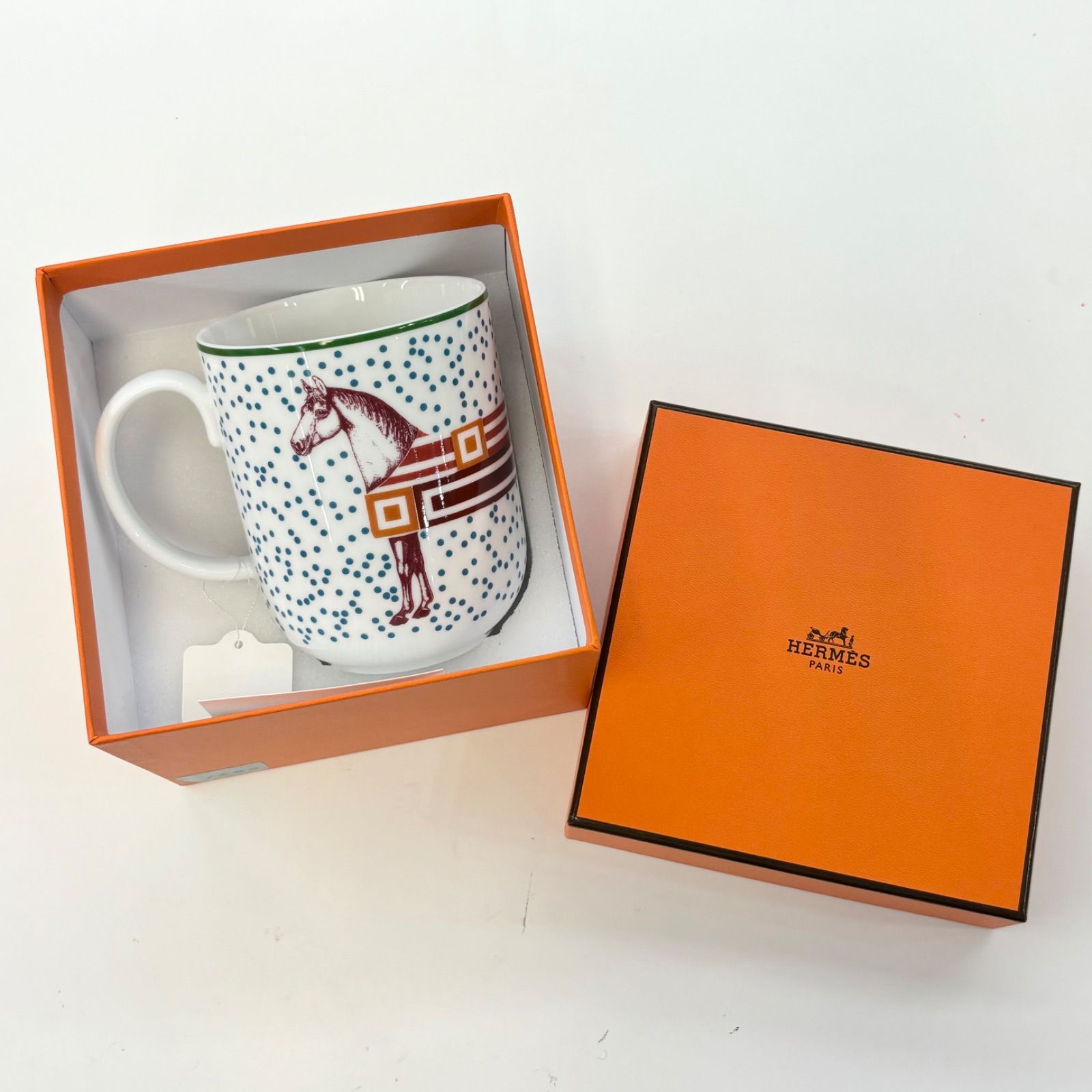 エルメス イポモビル 未使用 デザートプレート 〈エルメス・イポモビル