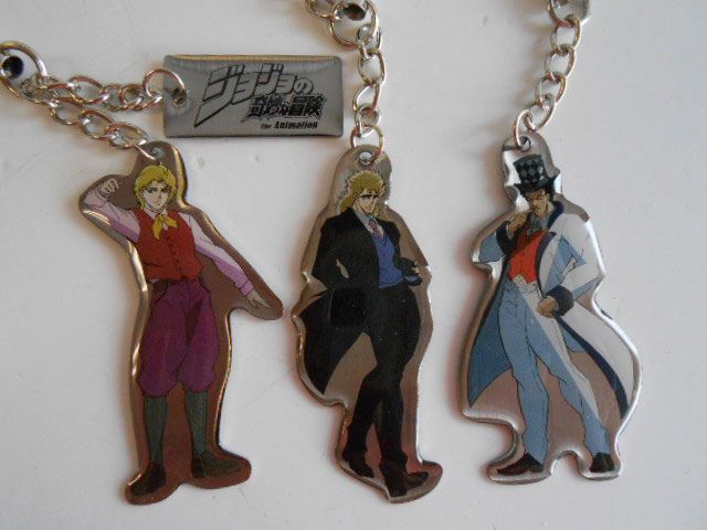 ♯Jtt07UZジョジョの奇妙な冒険メタルストラップ全6種
