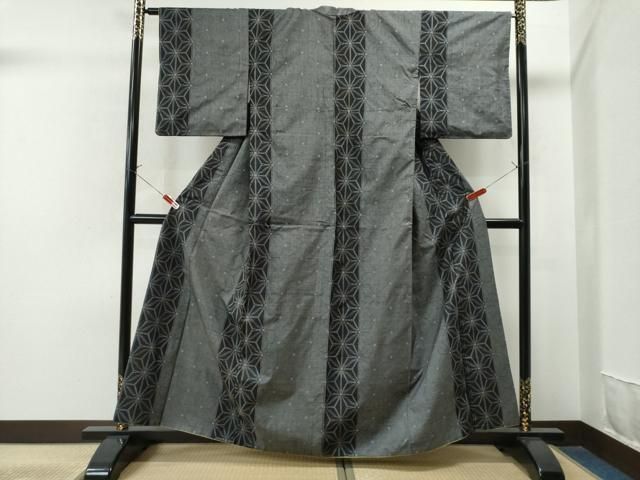 平和屋着物□本場大島紬 7マルキ 吉祥文 正絹 逸品 BAAM5924hz 平和屋