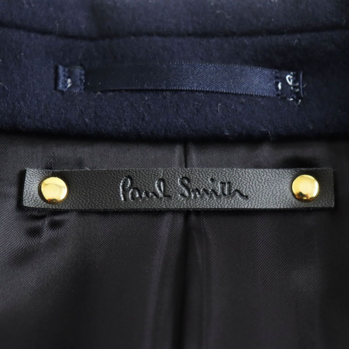 極美品○Paul Smith ポールスミス ウール100％ チェスターコート